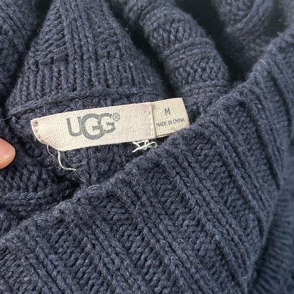 UGG Ceanne Knit Turtleneck Sweater Tie Sides - Picture 6 of 6